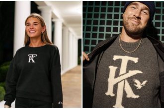 Kai Trump copies Travis Kelce’s Tru Kolors Design