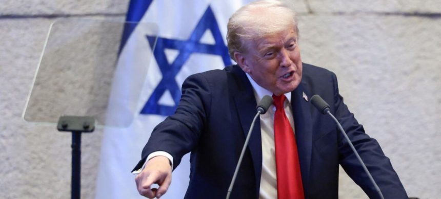 Trump Israeli Knesset speech