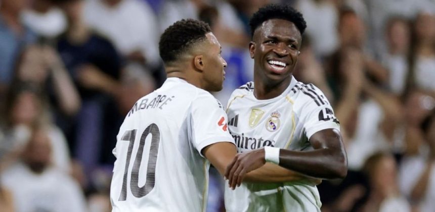 Vinicius, Mbappe Real Madrid Villarreal