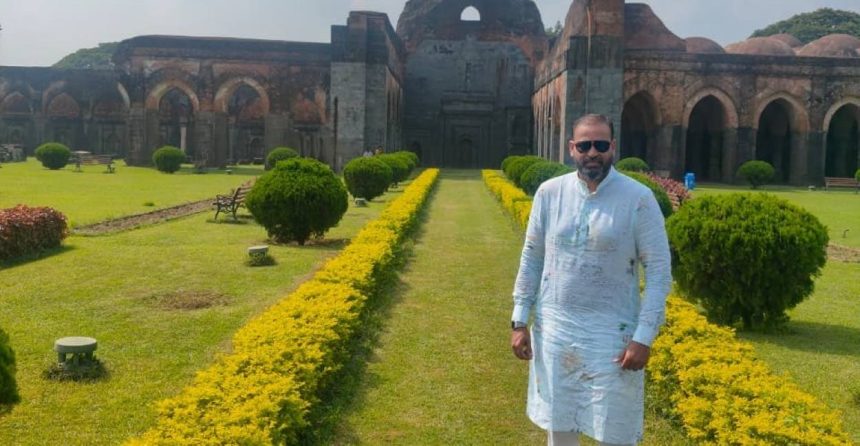 Yusuf Pathan’s Adina Mosque Photos
