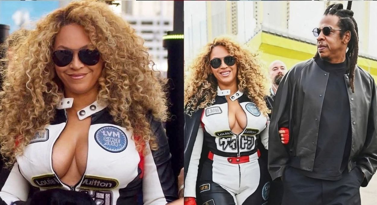 Beyoncé Las Vegas Grand Prix outfit