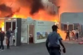 COP30 fire evacuation