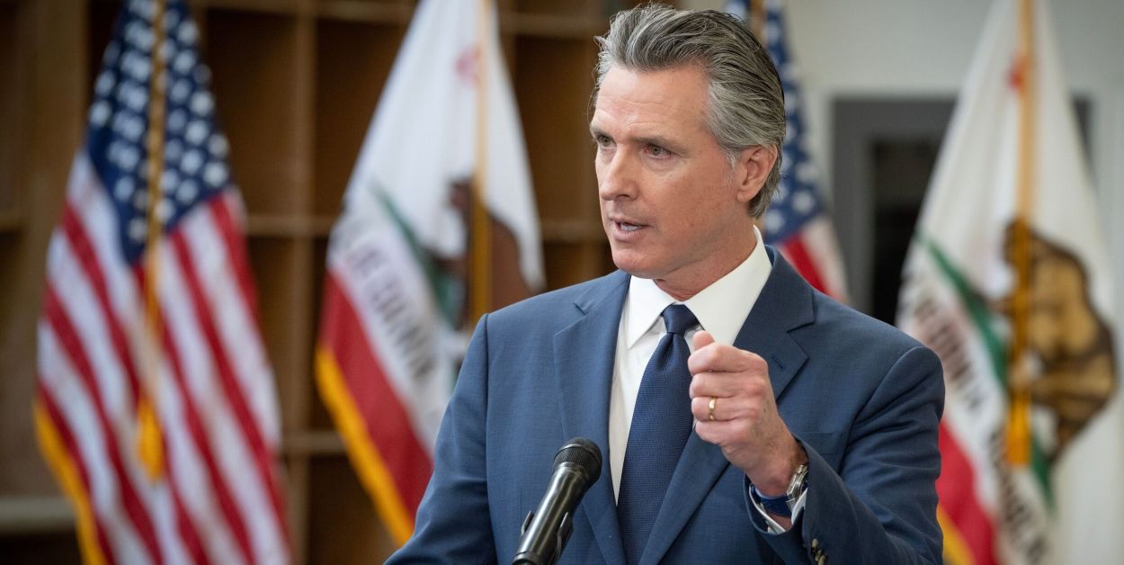 California Governor Gavin Newsom