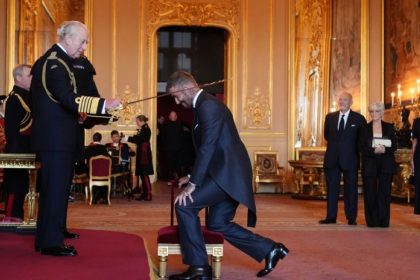 David Beckham Knighted