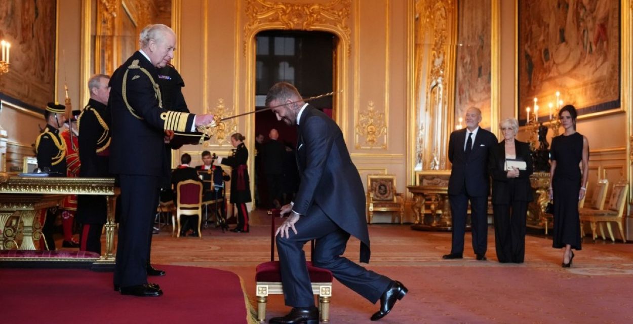 David Beckham Knighted