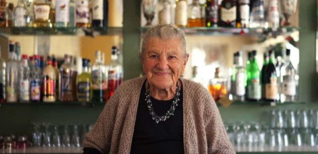 101-Year Old Italian Anna Possi Bar Owner