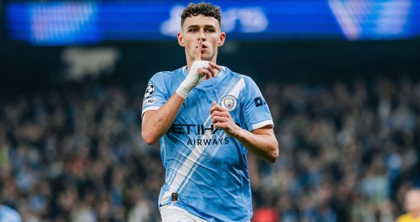 Phil Foden Manchester City Dortmund