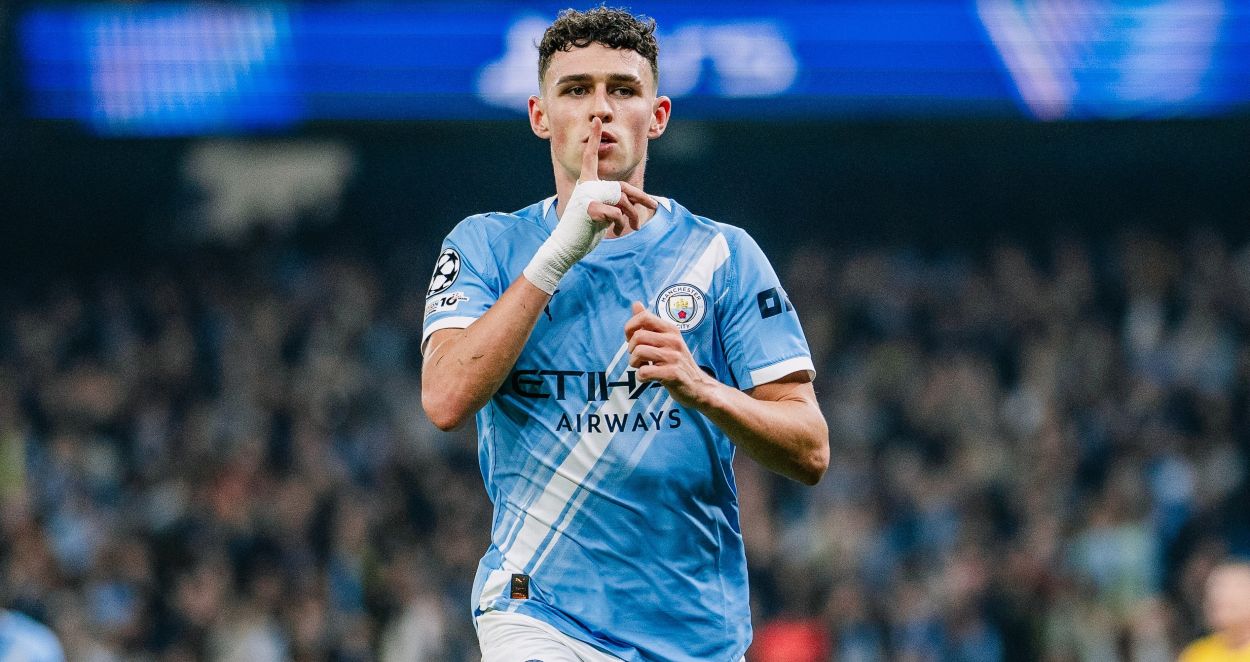 Phil Foden Manchester City Dortmund