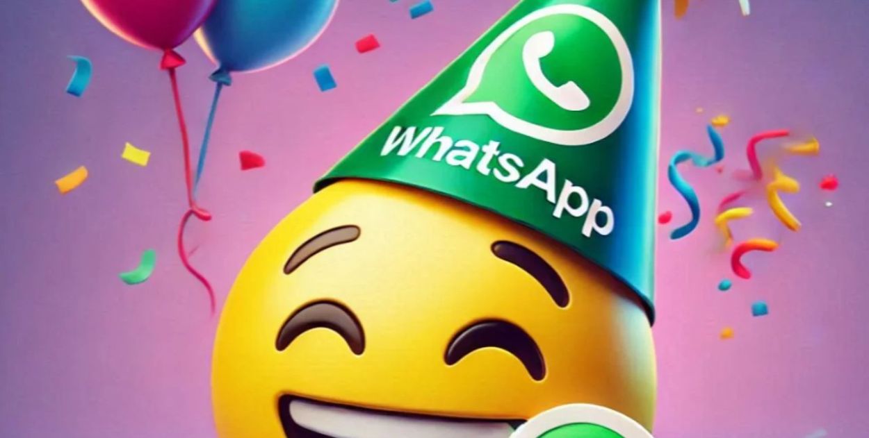 WhatsApp Confetti Animation