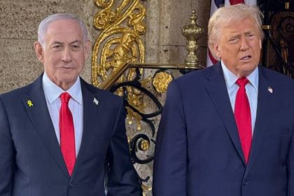 Benjamin Netanyahu and US President Donald Trump