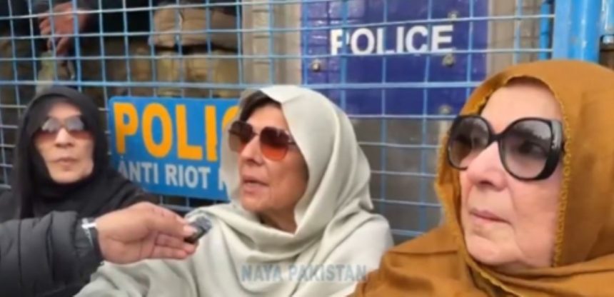 aleema khan adiala jail sit in imran khan