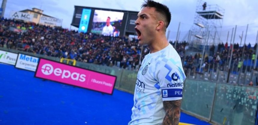 Inter Milan Pisa Lautaro Martinez