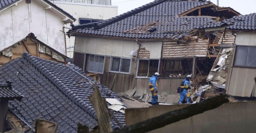 Japan 7.5 earthquake