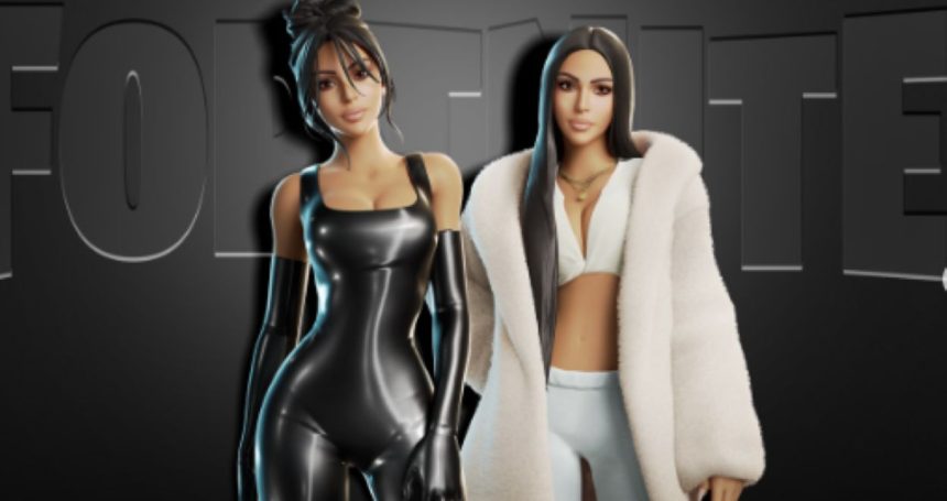 Kim Kardashian in Fortnite Skin