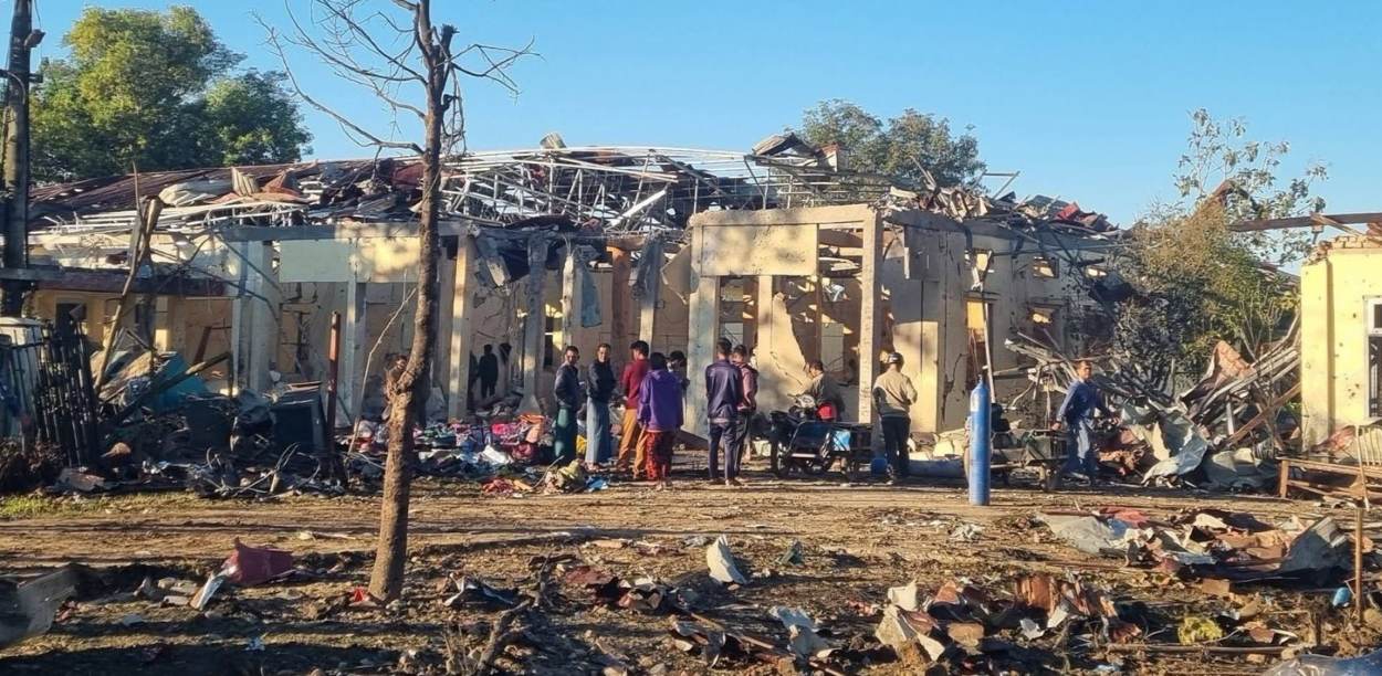 Myanmar Hospital Airstrike