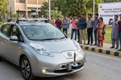 NED University AI Driverless Car