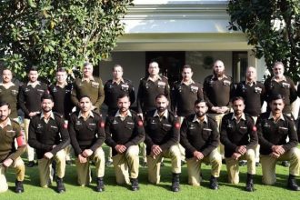 Pakistan Army Cambrian Patrol 2025 gold