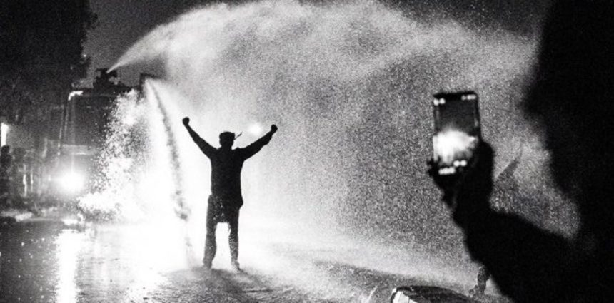 police water cannon pt1 sit in adiala jail