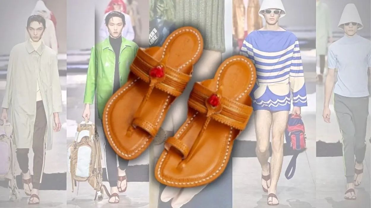 Prada Kolhapuri Sandals