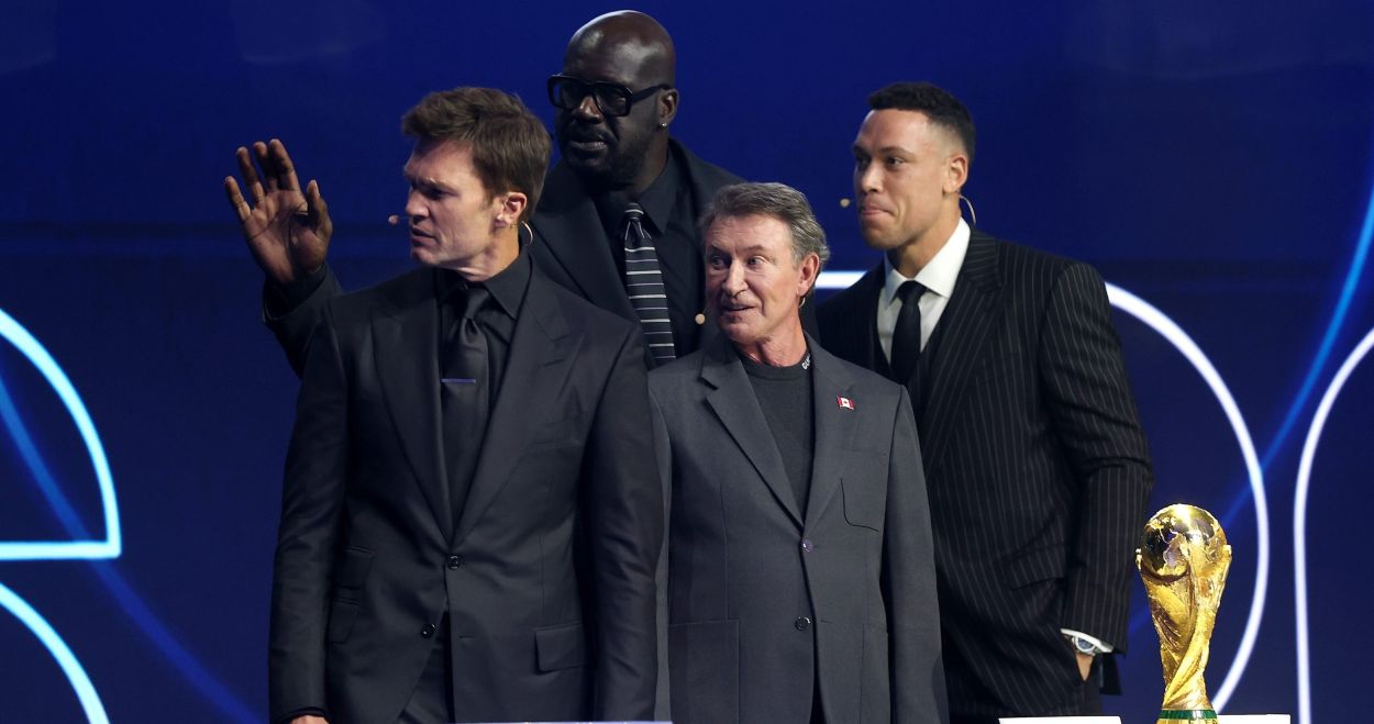 2026 fifa world cup draw tom brady shaq