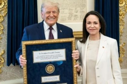 Machado Nobel Peace Prize to Trump