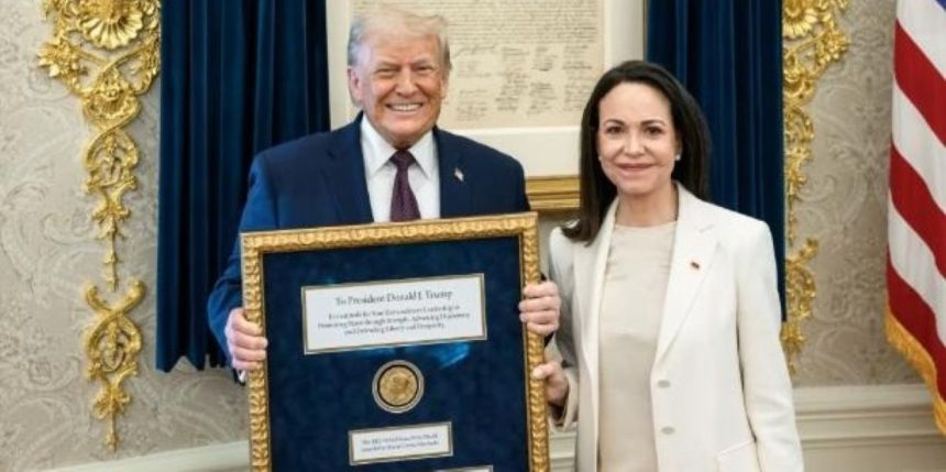 Machado Nobel Peace Prize to Trump