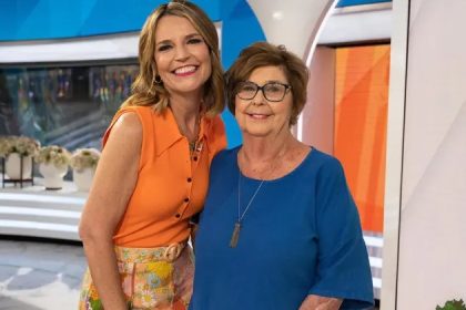 Savannah Guthrie smiling alongside her mother Nancy Guthrie in a photo taken June 15, 2023.