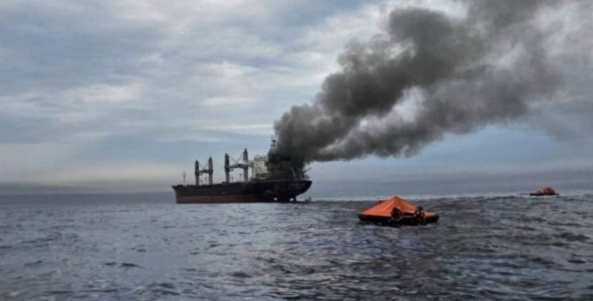 Abandons Thai Bulk Carrier M/R MAYUREE NAREE After IRGC Suicide Drone Strike in Strait of Hormuz