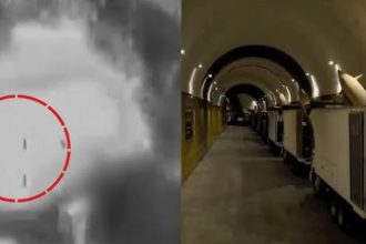 Israel targets Iran underground missile sites