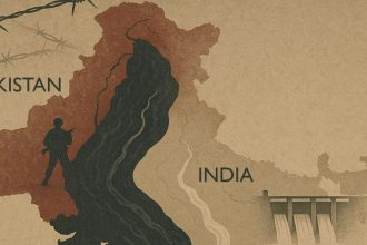 Cover photo of the book “Terrorism and Water Wars: India-Pakistan on the Brink of a Major Conflagration” by Anuttama Banerji and Srini Sitaraman.