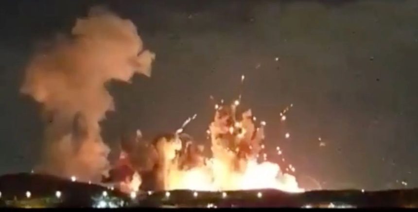 US Israel strike Isfahan depot