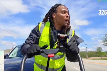 Twitch Streamer Isaiah Thomas moments before hit by car.