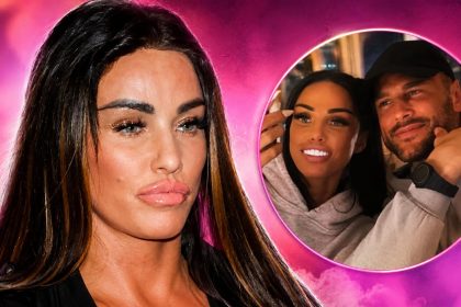 Katie Price during her podcast confirming her husband Lee Andrews was found alive in Dubai detention.