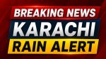 Karachi rain alert shows dark clouds over the city as PMD warns of storms and urban flooding risk