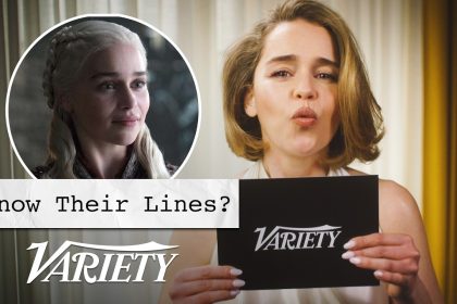 Emilia Clarke Game Of Thrones with interview Variety