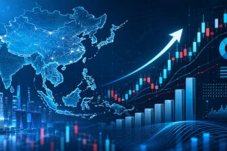 Asian stocks Monday, with Tokyo and Seoul benchmarks rising more than 5%, after a US-Iran deal raised hopes for reopening the Strait of Hormuz.