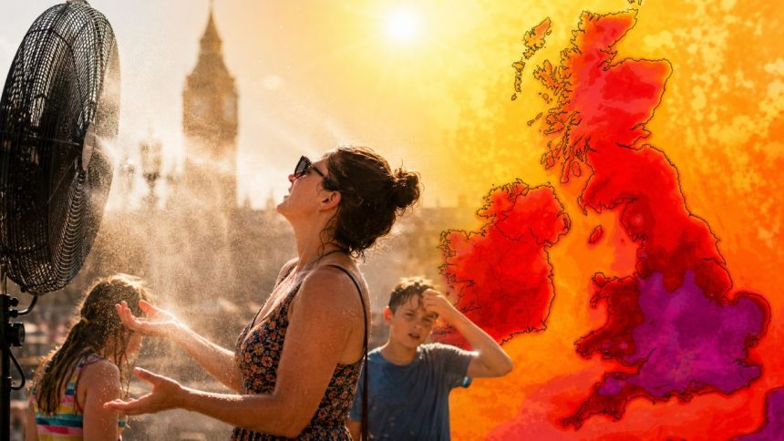 European heatwave triggered red alerts in France and extreme warnings in Spain, with forecasters expecting temperatures to reach 44°C in parts of the region.