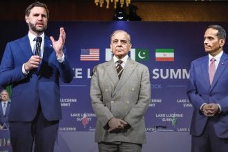 US-Iran talks began in Switzerland as JD Vance called the meeting historic and mediators from Pakistan and Qatar joined negotiations.