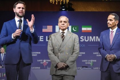 US-Iran talks began in Switzerland as JD Vance called the meeting historic and mediators from Pakistan and Qatar joined negotiations.