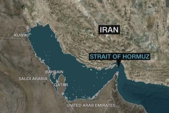 US strikes Iran military sites near the Strait of Hormuz began Tuesday after a U.S. Apache helicopter went down.