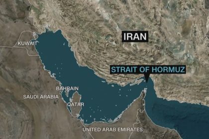 US strikes Iran military sites near the Strait of Hormuz began Tuesday after a U.S. Apache helicopter went down.
