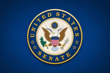 US Senate Iran resolution passes during a vote on military action against Iran.