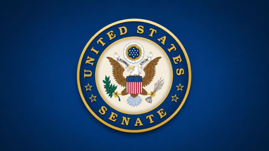 US Senate Iran resolution passes during a vote on military action against Iran.