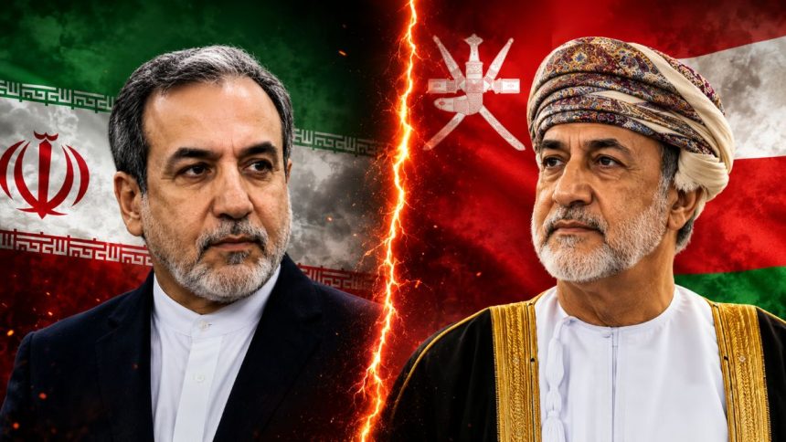 Abbas Araghchi with Oman’s Sultan Haitham bin Tariq Al Said.
