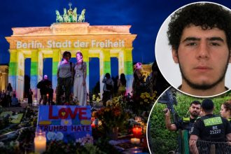 Berlin police handout identifies 21-year-old Abdul Ballout as the suspect after a car struck a crowd near Berlin Pride celebrations.