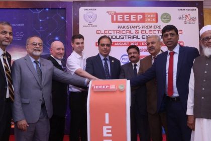 Soft launch of IEEEP Fair 2026 at Mövenpick Hotel Karachi on 2 July 2026.