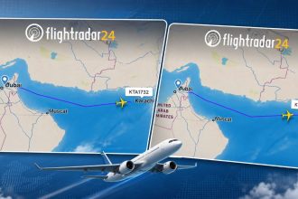 K2 Airways KTA1732 reportedly missing with possible crash southwest of Karachi based on preliminary ADS-B data.