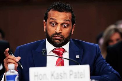 Federal Bureau of Investigation Director Kash Patel prepares to testify before the Senate Judiciary Committee in the Hart Senate Office Building on Capitol Hill in Washington on September 16, 2025. Image Credit: Somodevilla/Getty Images.
