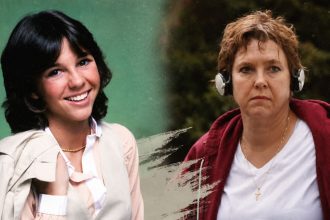 Side-by-side editorial collage of former child star Kristy McNichol in her youth (left) and in a recent appearance (right). Image Credit: ABC | MEGA.