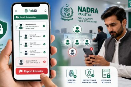 NADRA’s PakID app lets citizens use the “Report Intruder” feature to flag unknown or unauthorised people appearing in family records.
